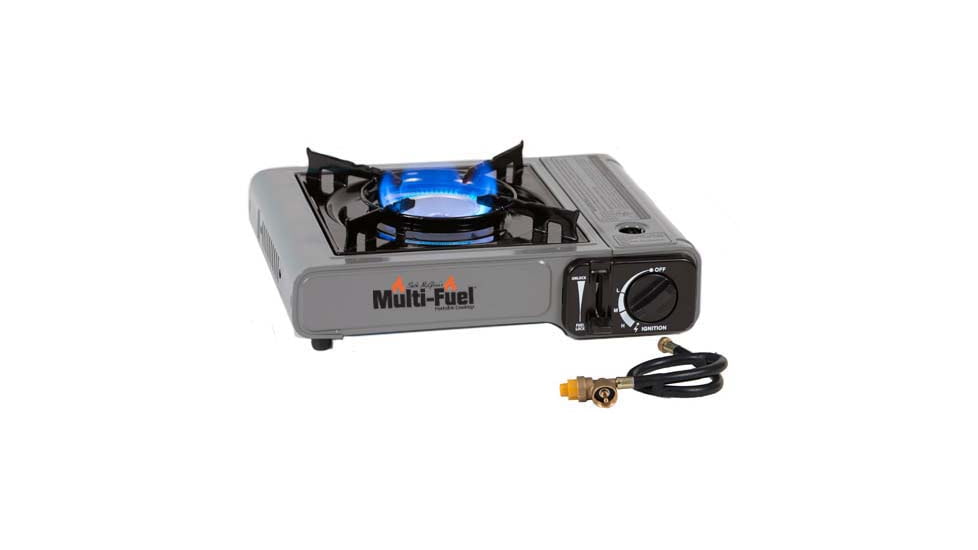 EDEMO CanCooker Multi-Fuel Cooktop, Single Burner, Gray/Black, One Size, SMDF1401, EDEMO2