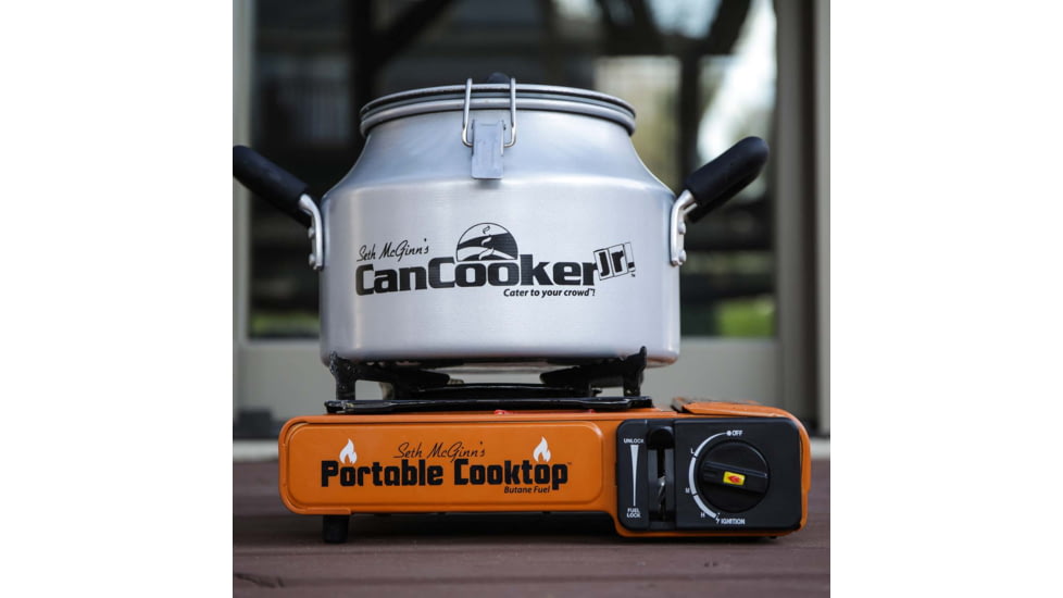 CanCooker Portable Cooktop, Orange, One Size, SMBB6879