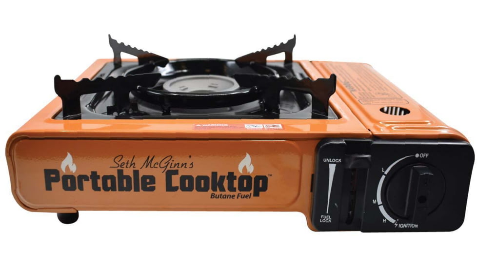 CanCooker Portable Cooktop, Orange, One Size, SMBB6879