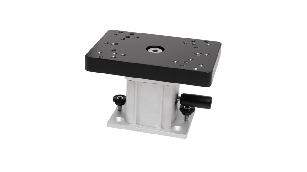 Cannon AlumInum Swivel Base Pedestal Mount, 4in, 1904032