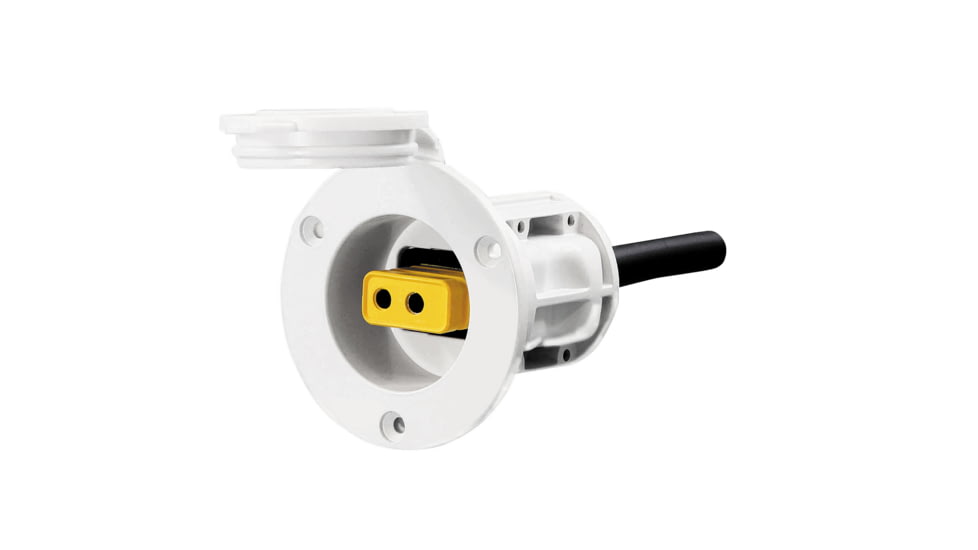 Cannon Flush Mount Power Port, White, 1903013