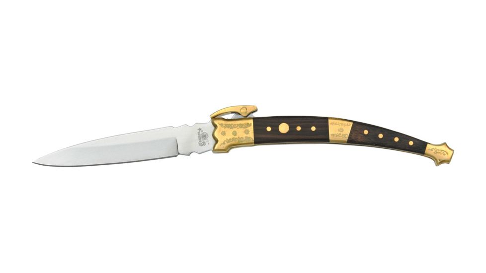 Cannon Folding Knife,Stainless Blade, Wood Handle CAN025