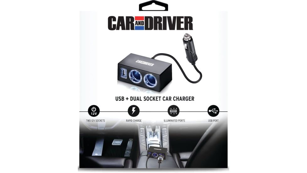 Car and Driver Adapter, CAD-4742BK