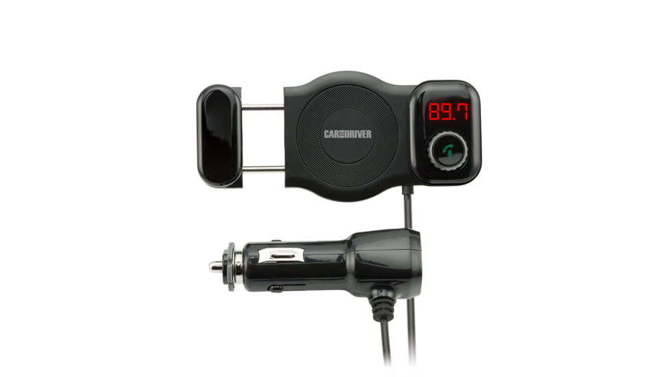 Car and Driver Bluetooth Handsfree FM Transmitter &amp; Vent Phone Holder, CAD-9900