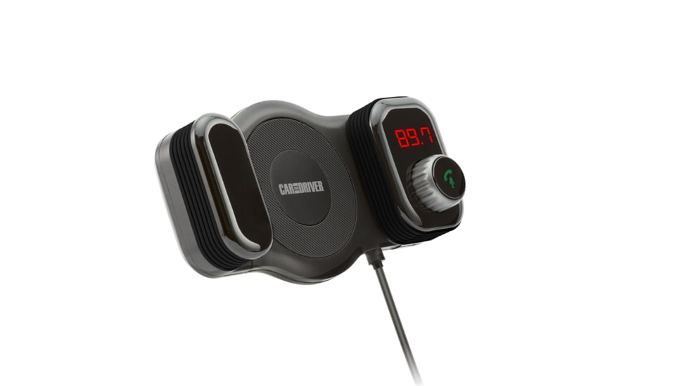 Car and Driver Bluetooth Handsfree FM Transmitter &amp; Vent Phone Holder, CAD-9900