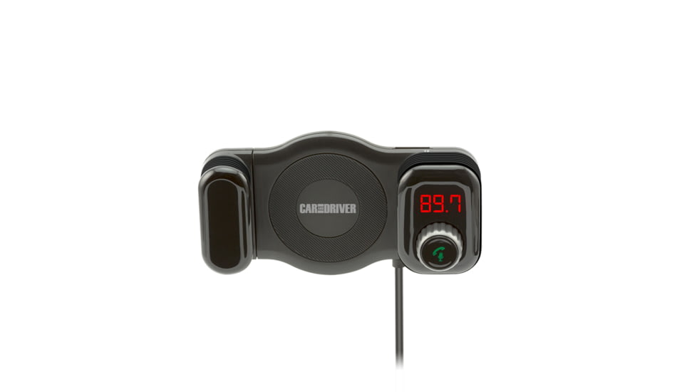 Car and Driver Bluetooth Handsfree FM Transmitter &amp; Vent Phone Holder, CAD-9900