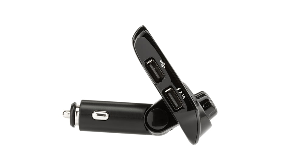 Car and Driver Bluetooth Transmitter with Dual USB Port, CAD-4072BK