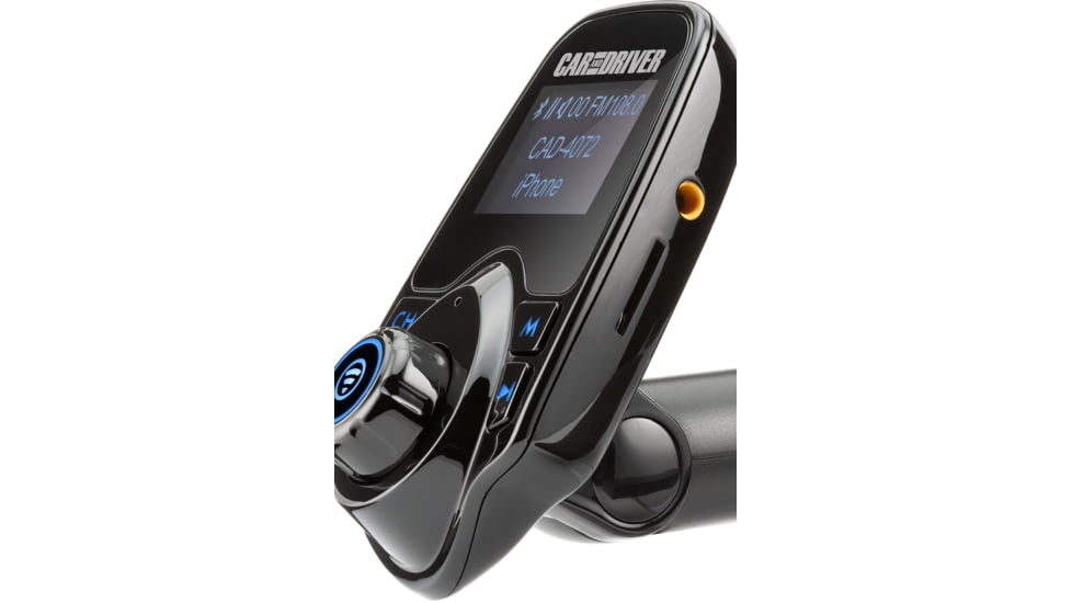 Car and Driver Bluetooth Transmitter with Dual USB Port, CAD-4072BK