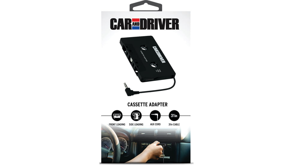 Car and Driver Cassette Adapter, CAD-8400
