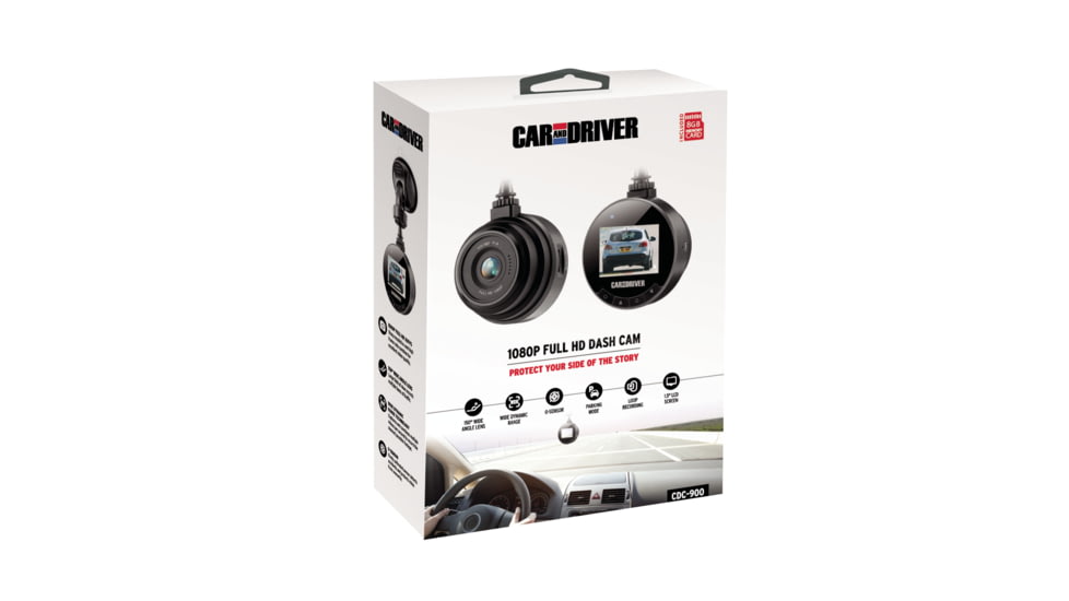 Car and Driver Dash Cam, CAD-CDC900
