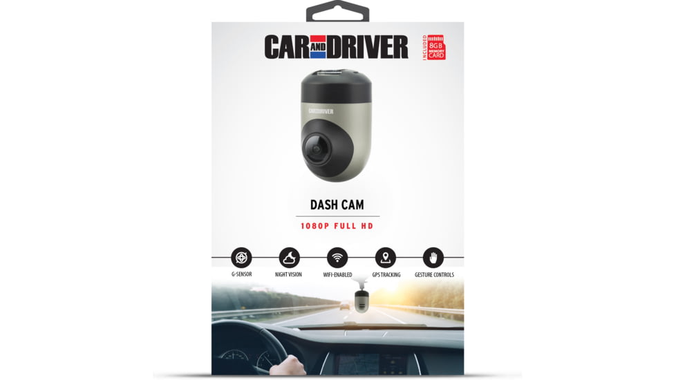 Car and Driver Miniopro Dash Cam, CAD-CDC628SL