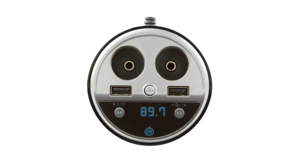 Car and Driver Power Cup W/ Dual Socket/USB and Bluetooth FM Transmitter, CAD-4057
