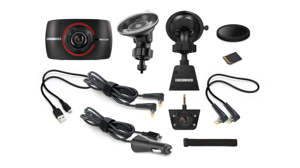 Car and Driver Road Patrol Touch Duo Dash Cam, CAD-ZX1002