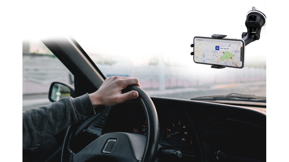 Car and Driver Wireless Charging Kit with Auto-Adjusting Mount, CAD-9905