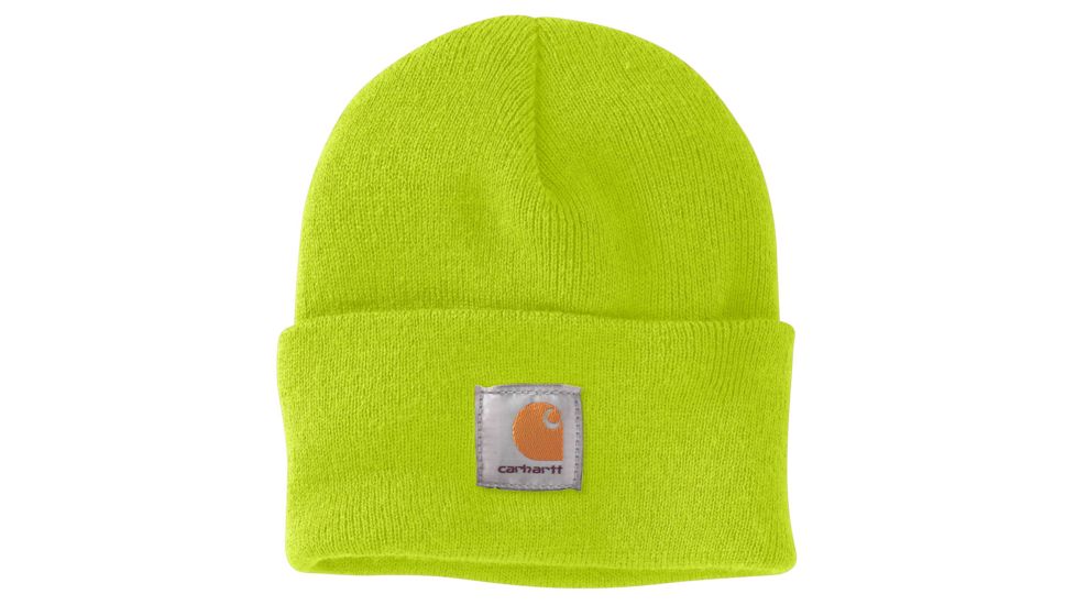 Carhartt Acrylic Watch Hat for Mens, Brite Lime, One Size Fits All A18-BLM-OFA