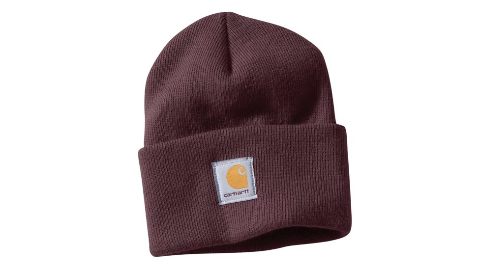 Carhartt Acrylic Watch Hat for Womens, Deep Wine, One Size Fits All WA018-643-OFA