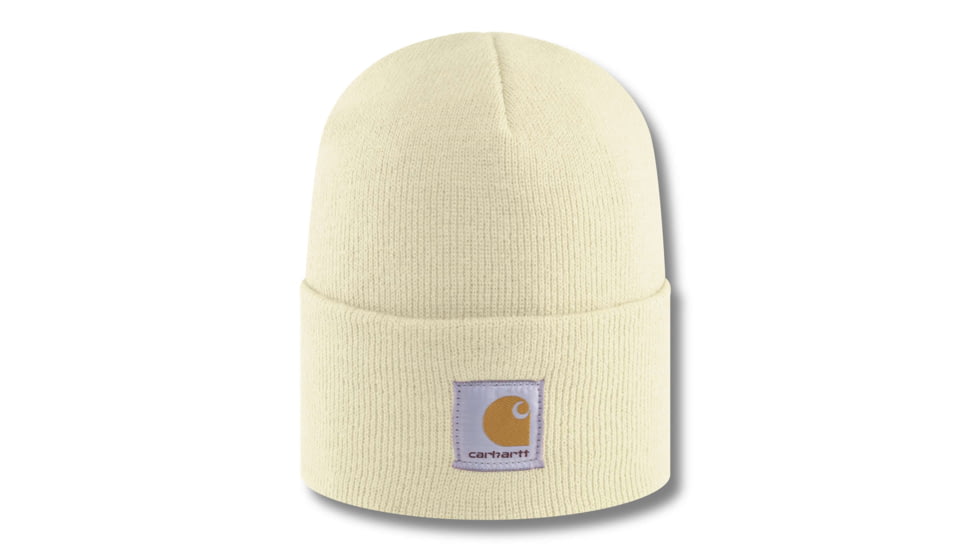Carhartt Acrylic Watch Hat for Womens, Winter White, One Size Fits All WA018-WWH-OFA