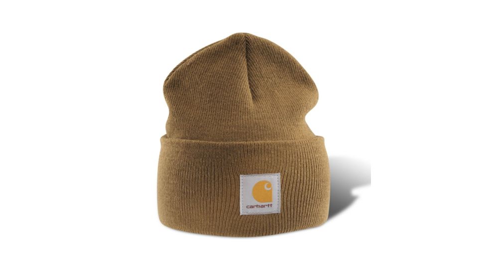 Carhartt Acrylic Watch Hat - Mens-Carhartt Brown