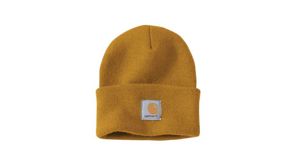 Carhartt Acrylic Watch Hat - Mens, Carhartt Gold, One Size, A18-703-OFA