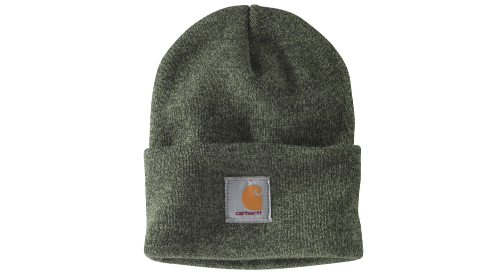 Carhartt Acrylic Watch Hat - Mens, Olivine/Olive Marl, One Size, A18-G07--OFA