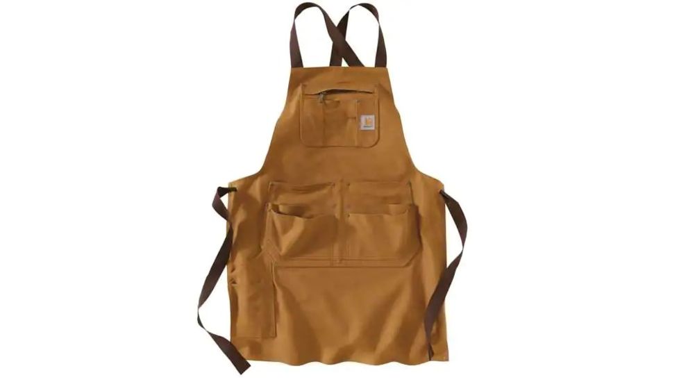 Carhartt Apron-Mens, Carhartt Brown, One Size, 103439-211--OFA
