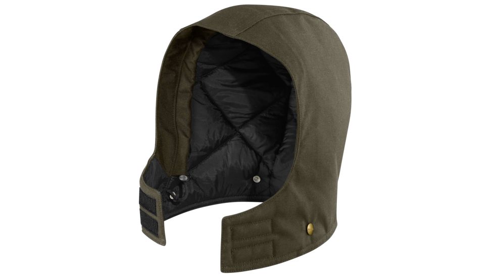 Carhartt Arctic Quilt Lined Sandstone Hood for Mens, Moss, Small/Extra Large 102367-316-S/X