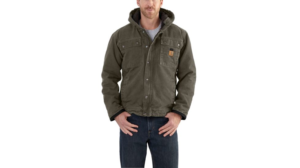 Carhartt Bartlett Jacket for Mens, Moss, 2XL/Regular 102285-316-REG-2XL
