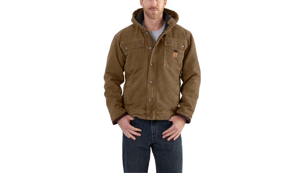 Carhartt Bartlett Jacket for Mens, Frontier Brown, 2XL/Regular 102285-903-REG-2XL