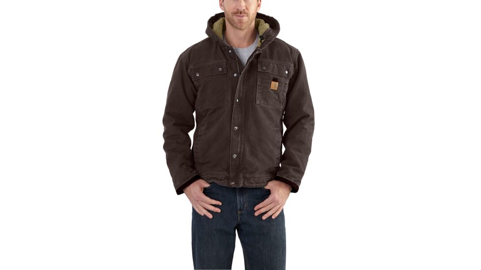Carhartt Bartlett Jacket - Mens, Dark Brown, XL-Regular 102285-201-REG-XL