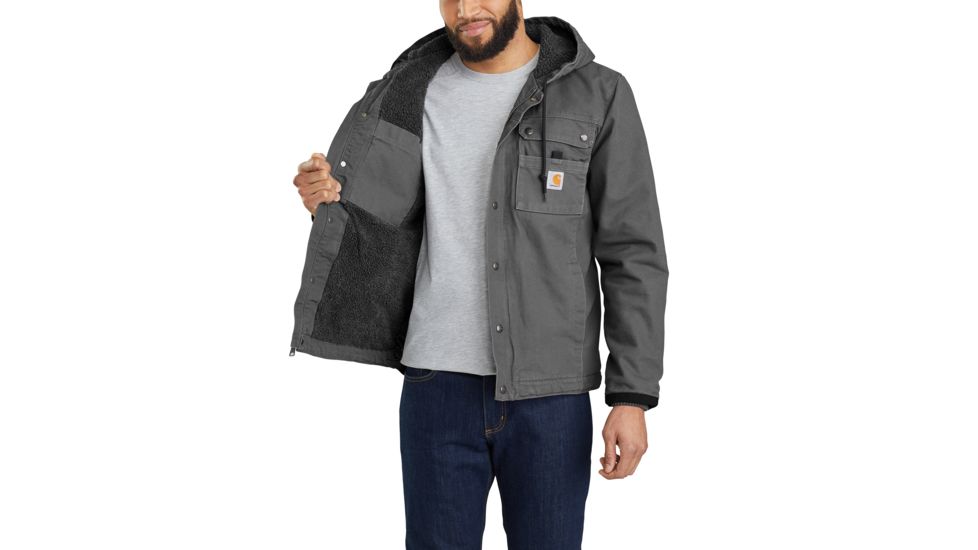 Carhartt Bartlett Jacket - Mens, Gravel, Medium, 103826-GVL-REG-M