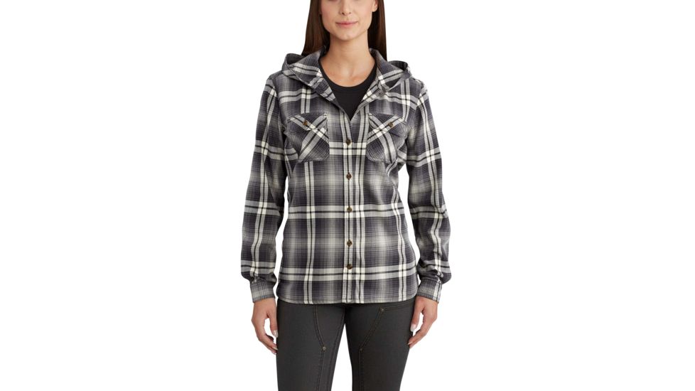 Carhartt Belton Shirt for Womens, Shadow, Small/Regular 102783-029-REG-S