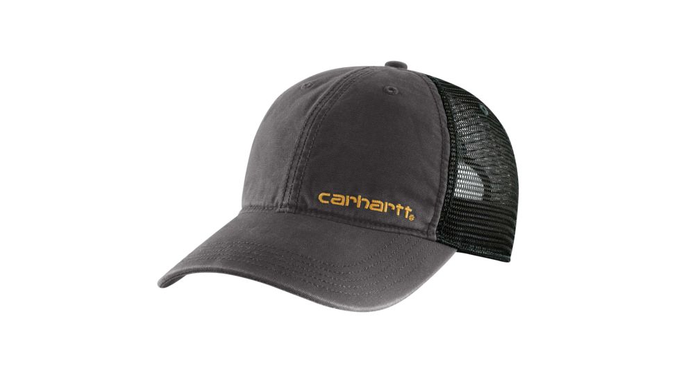 Carhartt Brandt Camo Mesh Back Cap - Mens, Black, One Size 101194-001-OFA
