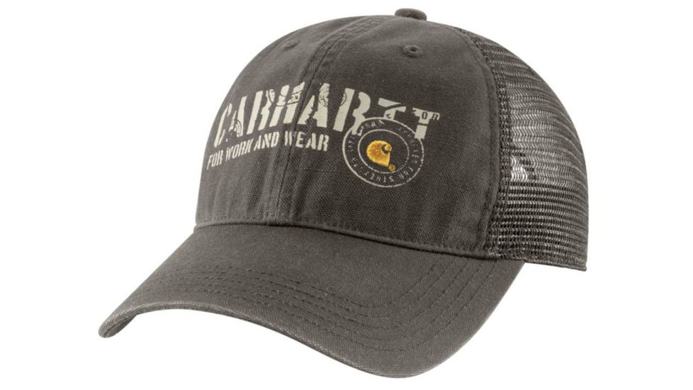 Carhartt Burgess Cap - Men's-Gravel-One Size