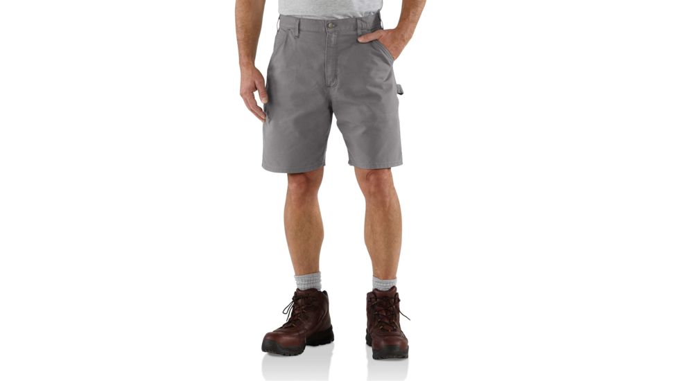 Carhartt Canvas Cell Phone Work Short for Mens, Asphalt, 32 B144-APH-32