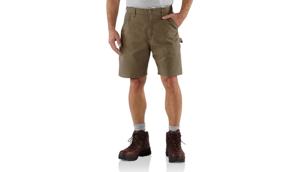 Carhartt Canvas Cell Phone Work Short for Mens, Light Brown, 38 B144-LBR-38