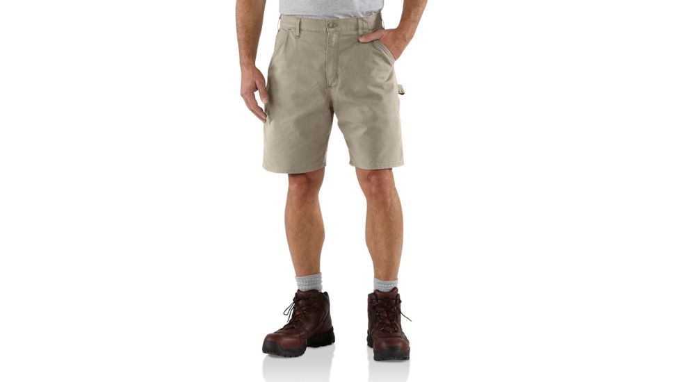 Carhartt Canvas Cell Phone Work Short for Mens, Tan, 38 B144-TAN-38