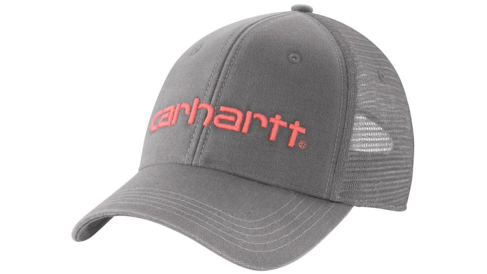 Carhartt Canvas Mesh-Back Cap - Womens, Asphalt, One Size, 104342-APH-OFA
