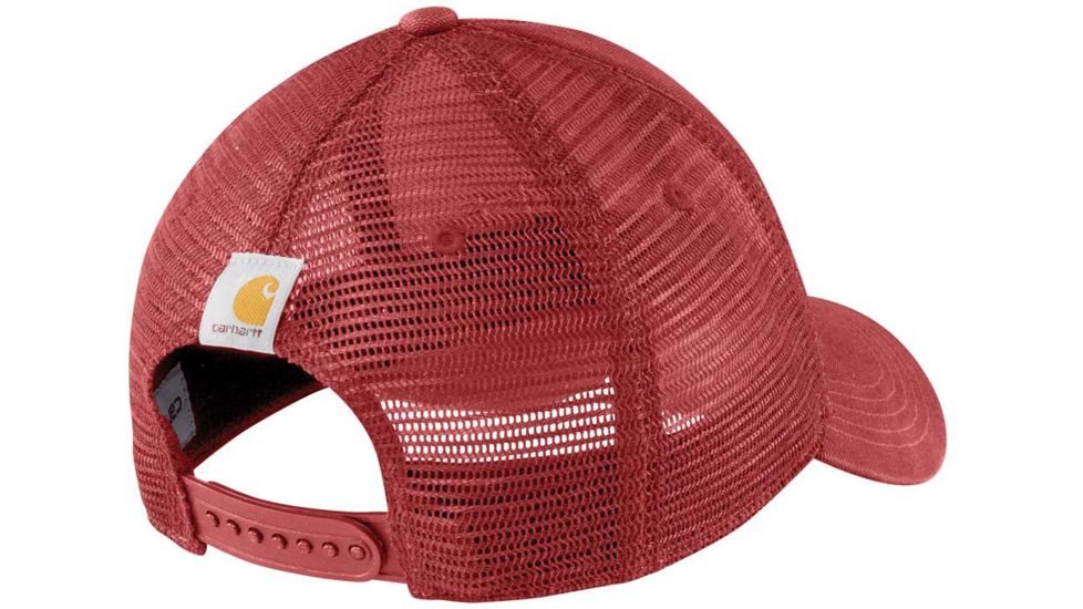 Carhartt Canvas Mesh-Back Cap - Womens, Dark Barn Red, One Size, 104342-DBD-OFA
