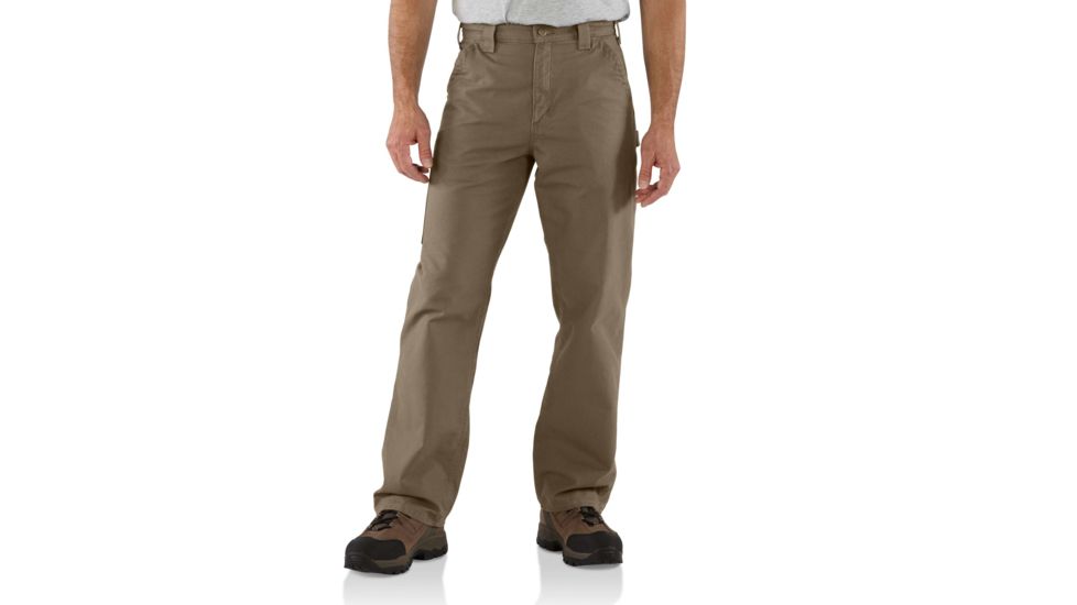 Carhartt Canvas Work Dungaree for Mens, Light Brown, 35/30 B151-LBR-30-35