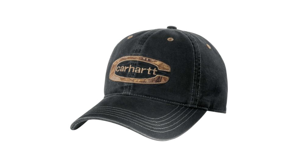 Carhartt Cedarville Cap for Mens, Black, One Size Fits All 101470-001-OFA