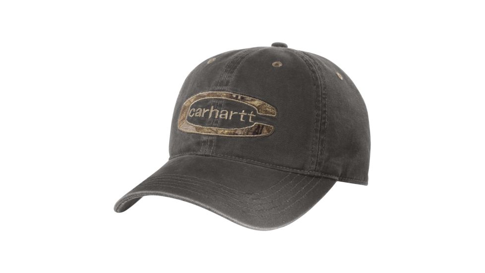 Carhartt Cedarville Cap for Mens, Gravel, One Size Fits All 101470-039-OFA