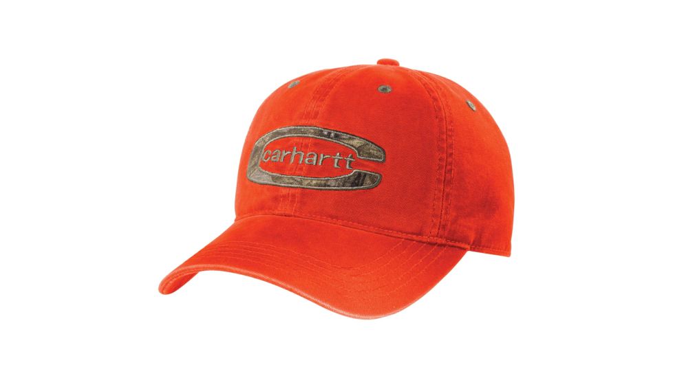 Carhartt Cedarville Cap for Mens, Blaze Orange, One Size Fits All 101470-820-OFA