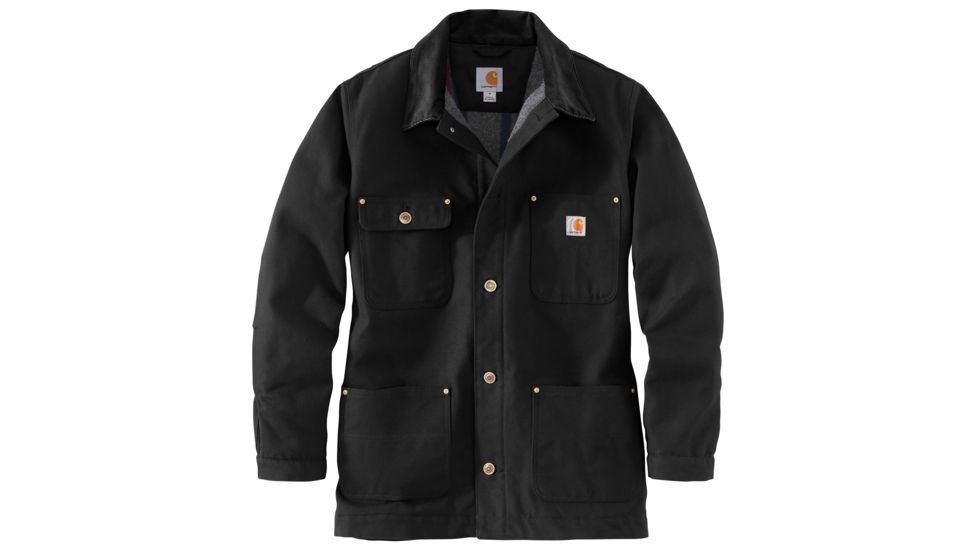 Carhartt Chore Coat - Mens, Black, Large, 103825-BLK-REG-L