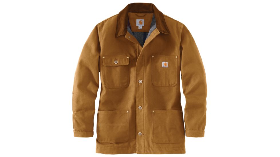 Carhartt Chore Coat - Mens, Carhartt Brown, Extra Large, 103825-BRN-REG-XL