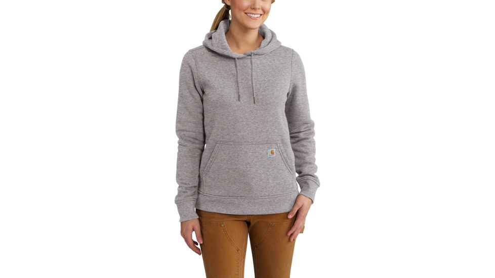 Carhartt Clarksburg Full Zip Hoodie for Womens, Asphalt Heather, Medium/Regular 102790-058-REG-M