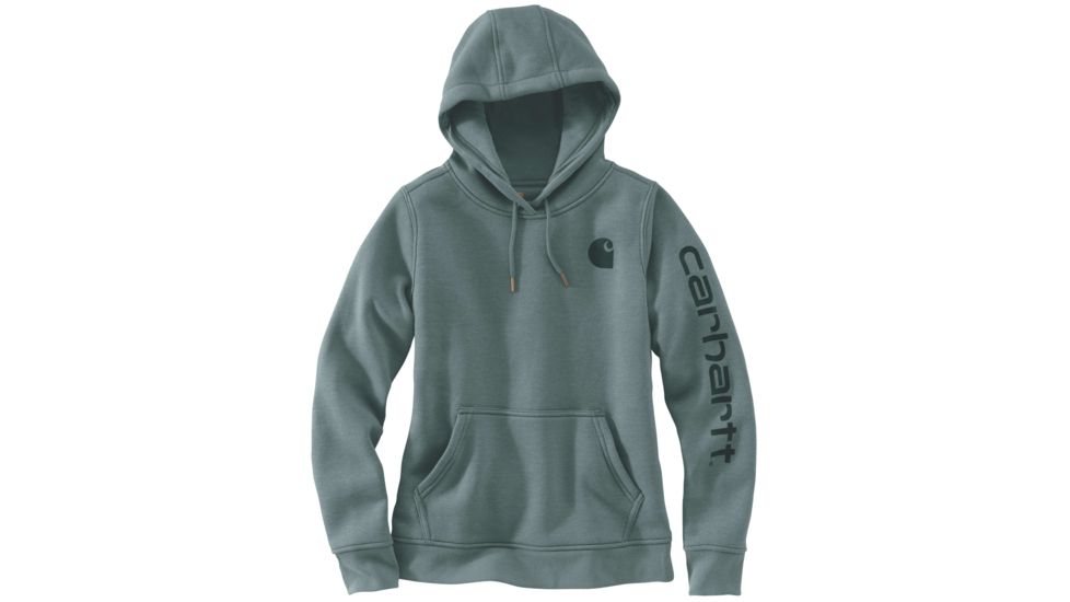 Carhartt Clarksburg Graphic Sleeve Pullover Swt - Womens, Elm Heather, XS-REG 102791-354-REG-XS