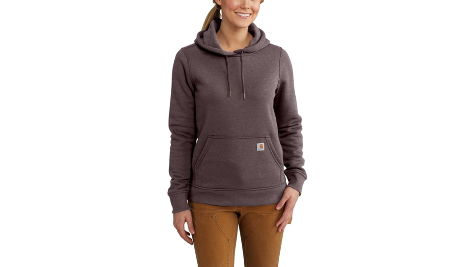 Carhartt Clarksburg Pullover Sweatshirt - Womens, Sparrow Heather, L-REG 102790-549-REG-L