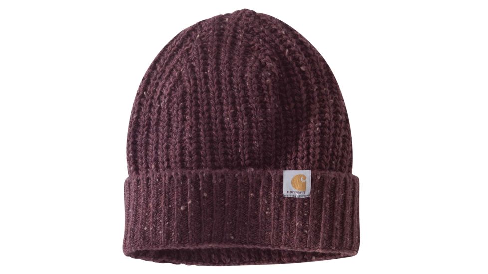 Carhartt Clearwater Hat for Womens, Fudge Heather Nep, One Size Fits All 102755-514-OFA