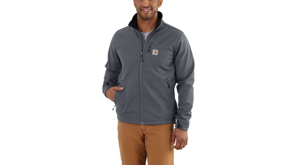 Carhartt Crowley Jacket for Mens, Charcoal, Large/Regular 102199-022-REG-L