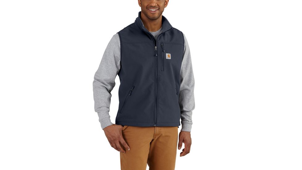 Carhartt Denwood Vest - Mens, Navy, 2XL, 102219-412-REG-2XL